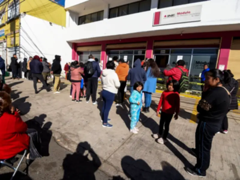 INE suspende actividades en módulos de atención este miércoles por la tarde