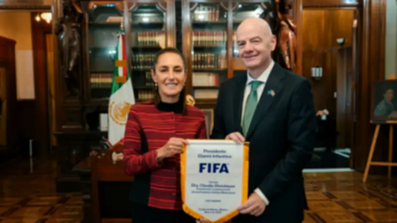 Infantino y Sheinbaum ultiman detalles para el Mundial 2026 en histórico encuentro