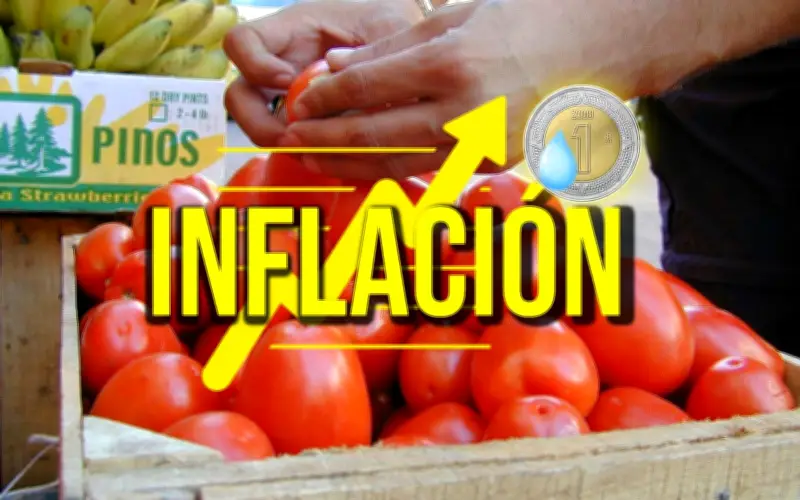 Inflación Mexicana Supera el 4% en Febrero con Alzas en Verduras y Cigarrillos
