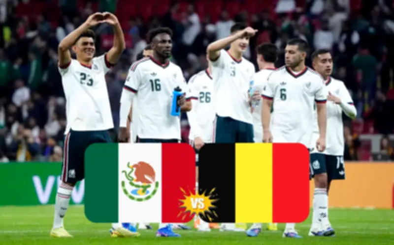 Inteligencia Artificial Predice Resultado Duro para México vs Bélgica en Amistoso Mundialista