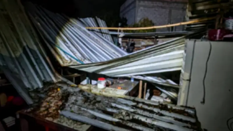 Inusual granizada cubre Tlacotepec de Benito Juárez, Puebla, causando daños en cultivos y viviendas