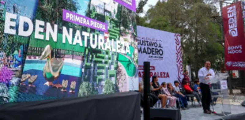Inversión de 38 MDP Rehabilita Parque EDÉN Naturaleza en Gustavo A. Madero