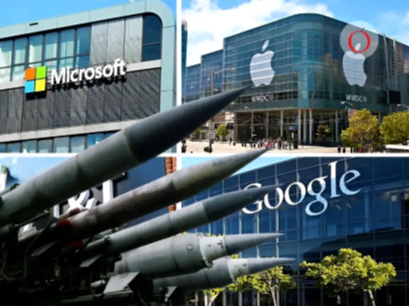 Irán amenaza con atacar sedes de Microsoft, Apple y Google en Medio Oriente