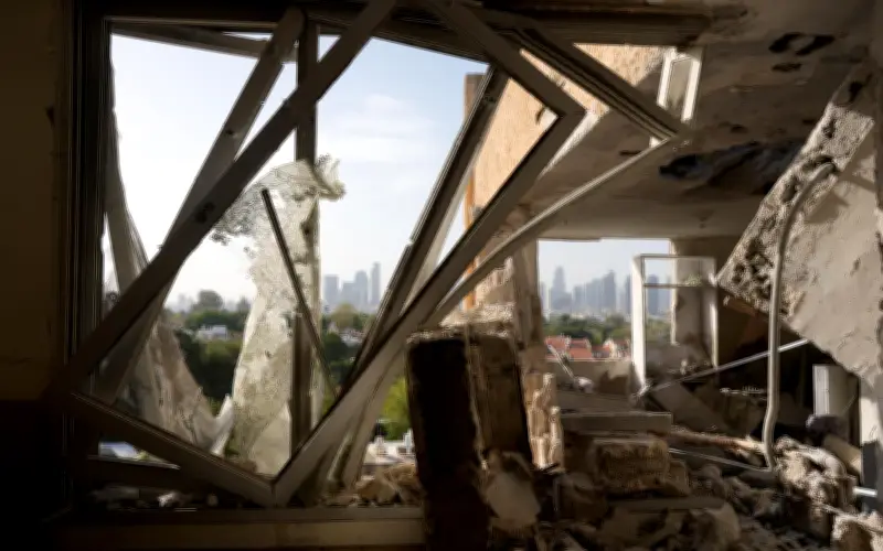 Irán ataca Ministerio de Seguridad y Canal 13 de Israel en nueva escalada bélica