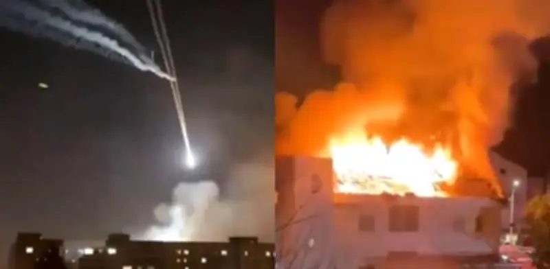 Irán ataca Tel Aviv con misiles; Israel bombardea centro de salud en Líbano