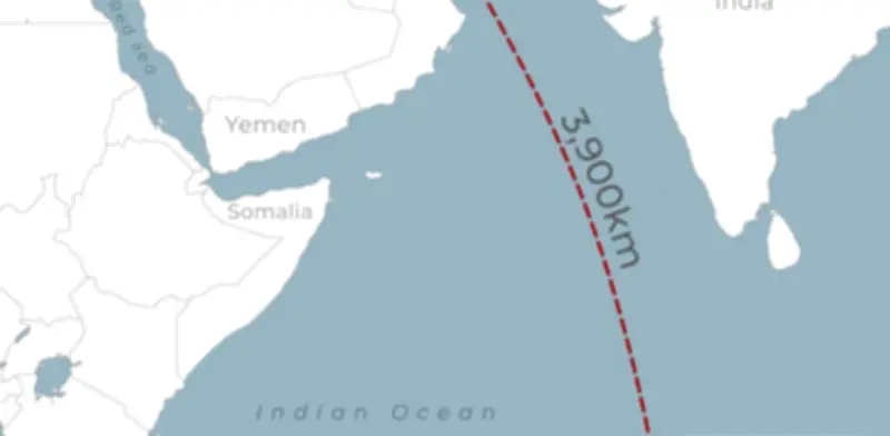 Irán lanza misiles hacia base militar de EU en océano Índico sin alcanzar objetivo