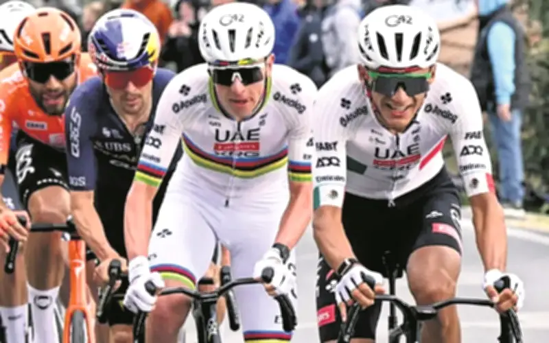 Isaac del Toro, clave en el histórico triunfo de Pogacar en la Milán San Remo 2026