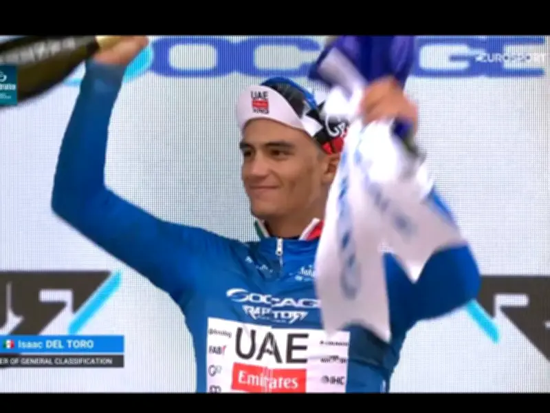 Isaac Del Toro se convierte en líder de la Tirreno-Adriático tras vibrante etapa en Italia