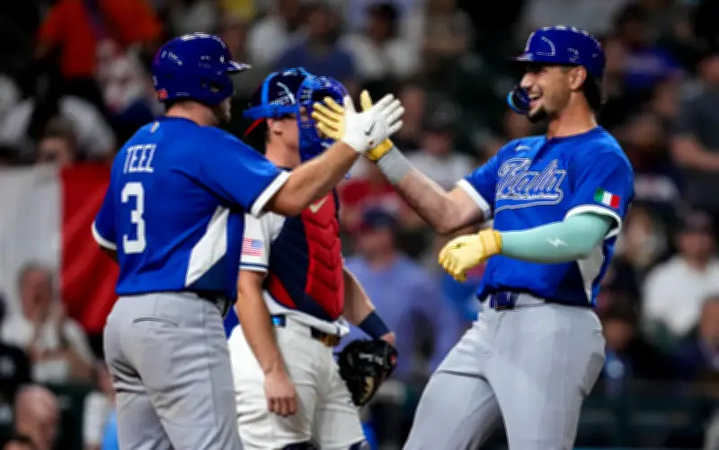 Italia sorprende al vencer a Estados Unidos en el Clásico Mundial de Béisbol
