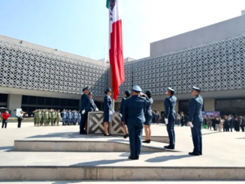 Izamiento de bandera en San Lázaro honra a pioneras del fútbol femenil mexicano