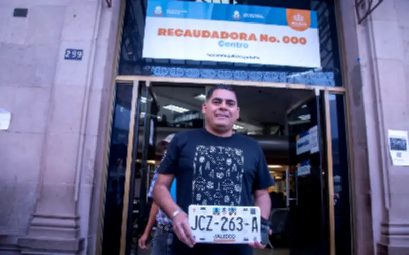 Jalisco amplía por dos meses más la prórroga para el cambio gratuito de placas vehiculares