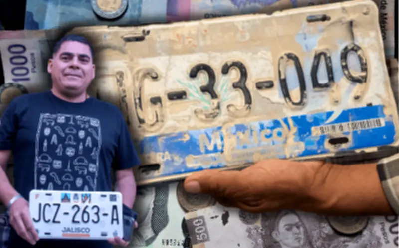 Jalisco: Costo de placas subirá a 4 mil pesos si no se aprovecha prórroga gratuita