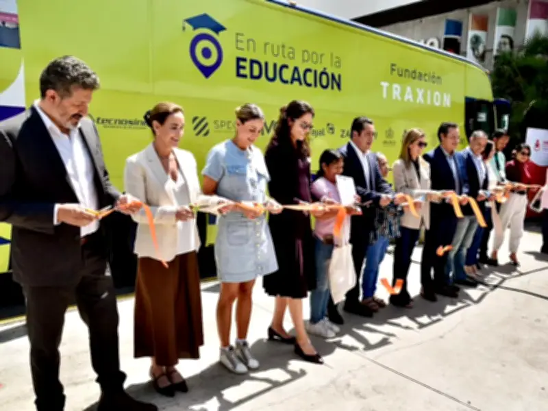 Jalisco implementa camión escuela para combatir rezago educativo en adultos