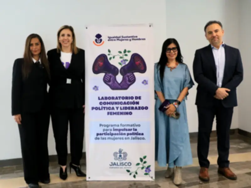 Jalisco lanza Laboratorio de Comunicación Política para potenciar liderazgo femenino