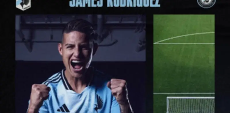 James Rodríguez confirma su debut en MLS con Minnesota United ante Vancouver