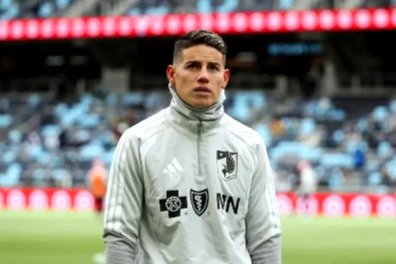 James Rodríguez se queda en la banca en su debut con San Pablo en la MLS
