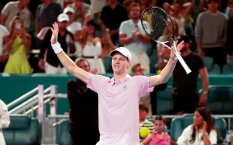 Jannik Sinner avanza a la final del Abierto de Miami y busca el Sunshine Double