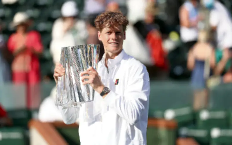 Jannik Sinner conquista Indian Wells: Primer Masters 1000 del año y sexto en pista dura
