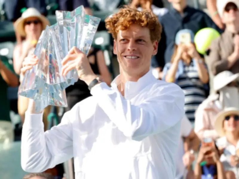 Jannik Sinner conquista Indian Wells y extiende racha ganadora en Masters 1.000