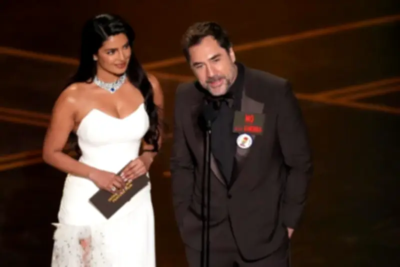 Javier Bardem exige libertad para Palestina en ceremonia del Oscar