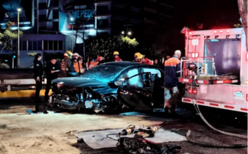 Joven de 19 años fallece en trágico accidente en glorieta de Jardines del Bosque, Jalisco