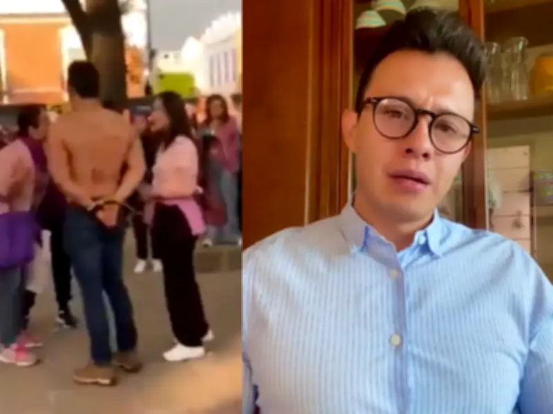 Juan Judas Thadeo responde tras ser corrido de marcha 8M en Tlaxcala por deuda alimenticia