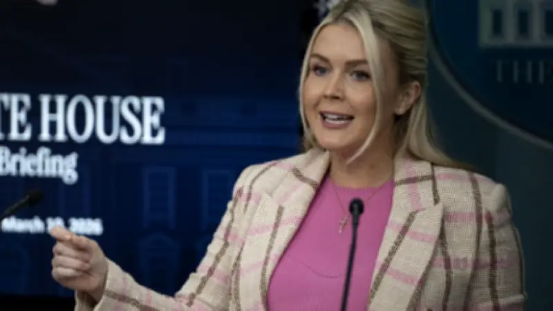 Karoline Leavitt desmiente reporte de ABC News sobre ataque iraní en California