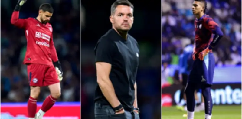 Larcamón define al portero titular de Cruz Azul para Monterrey y fija el regreso de Kevin Mier