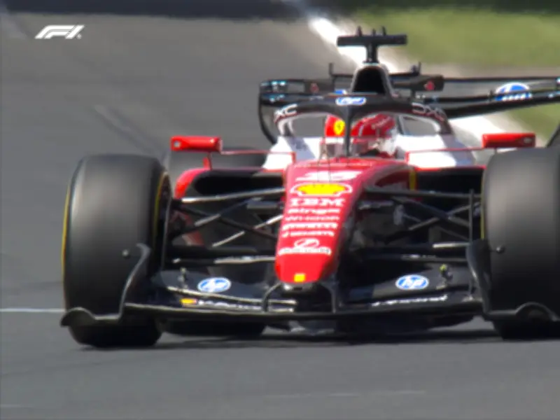 Leclerc domina la FP1 en Australia; Checo Pérez sufre trompo y Alonso no sale