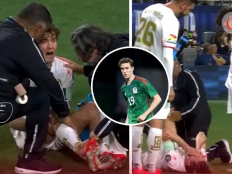 Lesión de Marcel Ruiz enciende alarmas en la Selección Mexicana rumbo al Mundial 2026