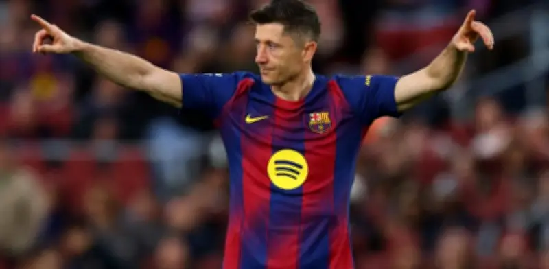 Lewandowski se lesiona y se pierde la épica remontada del Barcelona en Copa del Rey