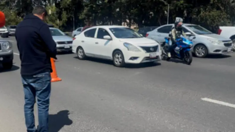 Liberan carretera México-Toluca tras bloqueo por familiares de gaseros desaparecidos