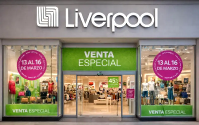 Liverpool Lanza su Venta Especial de Marzo con Descuentos de hasta 45%