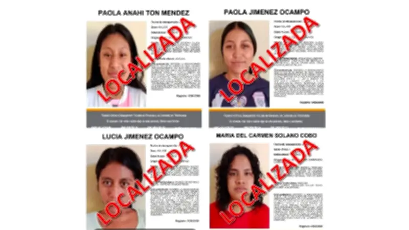 Localizan a cuatro de seis jóvenes desaparecidas de casa hogar en Tuxtla Gutiérrez, Chiapas