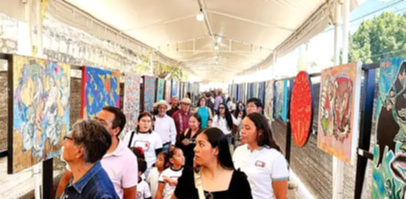 Loohvana: Arte Comunitario Florece en Etla, Oaxaca como Resistencia Cultural