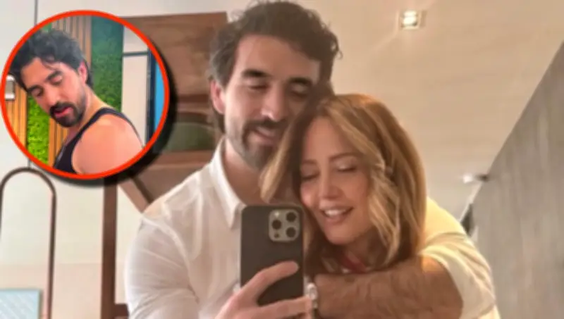 Luis Carlos Origel se tatúa la inicial de Andrea Legarreta en vivo durante el programa Hoy