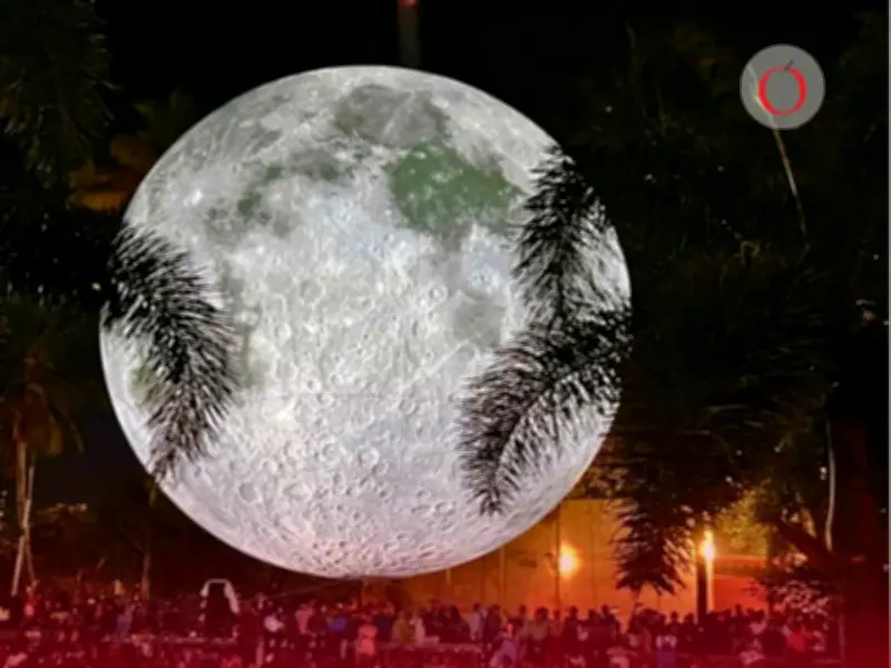 Luna gigante en Reforma extiende su brillo: exposición 'Sola la luz, primavera' amplía su plazo