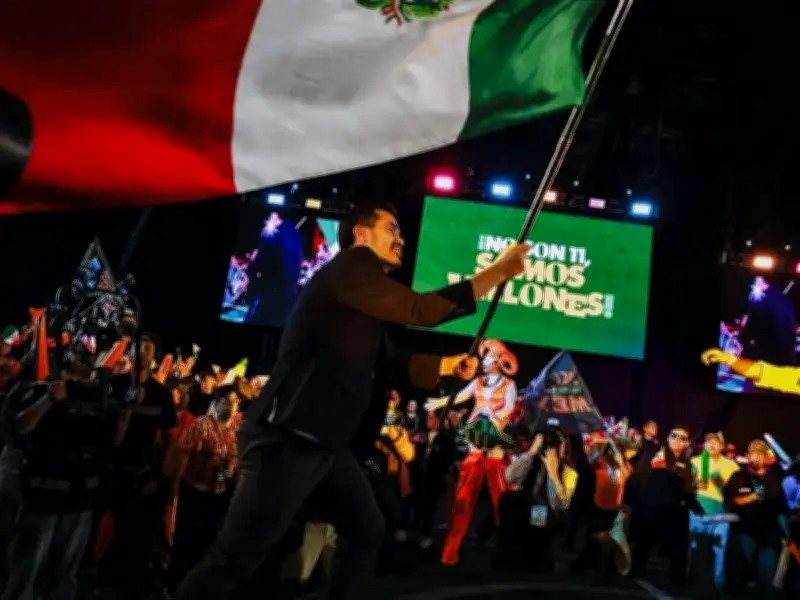 Álvarez Máynez critica elitismo del Mundial y lanza campaña 'México cree en México'