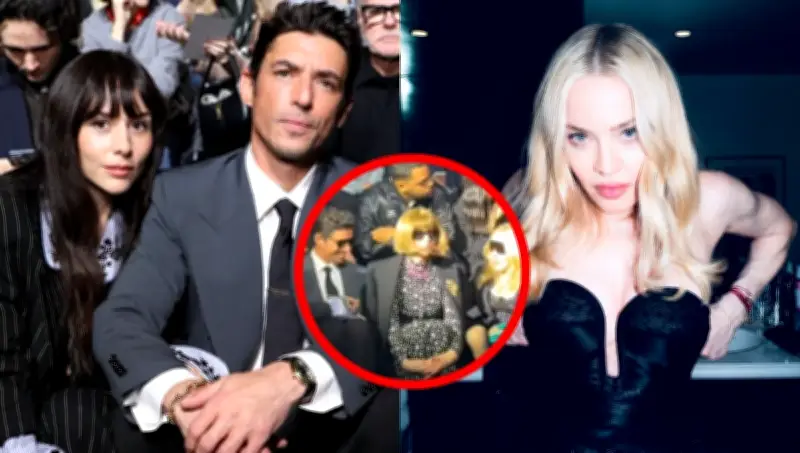 Madonna sí saludó a Zuria Vega en Milán: video desmiente supuesto desplante