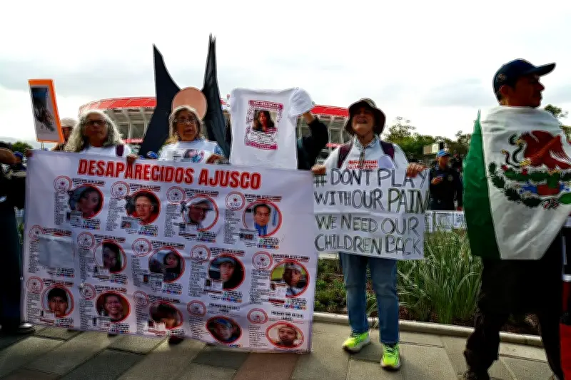 Madres Buscadoras Protestan en el Azteca: 'México Campeón en Desaparición'