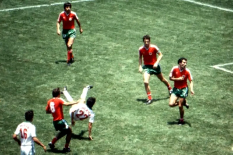 Manuel Negrete revive su gol histórico en el Mundial de México 86