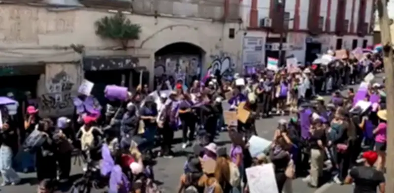 Marcha del 8M en Morelos: Exigen justicia por Kimberly y Karol en Cuernavaca