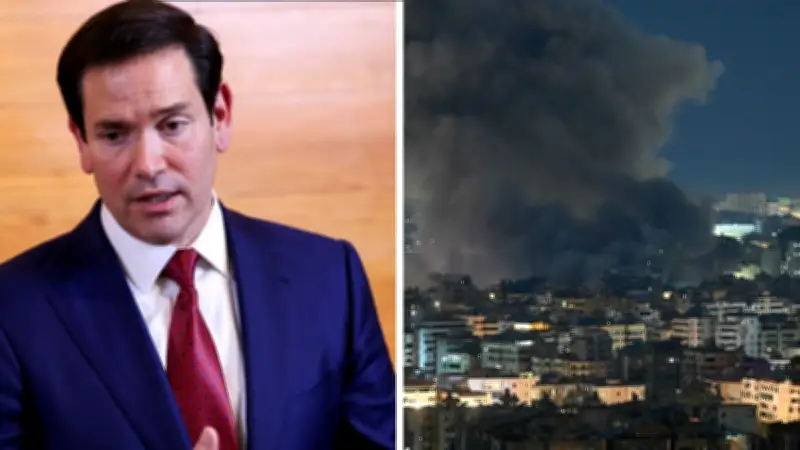 Marco Rubio confirma impacto de dron cerca del Consulado de EE. UU. en Dubái