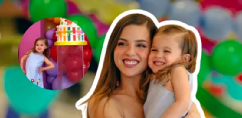 Mariana Rodríguez celebra el tercer cumpleaños de Mariel con fiesta y emotivo mensaje