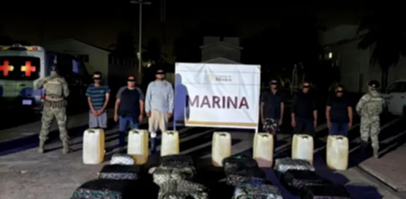 Marina asesta golpe millonario al narco: decomisa 650 kg de cocaína en Michoacán