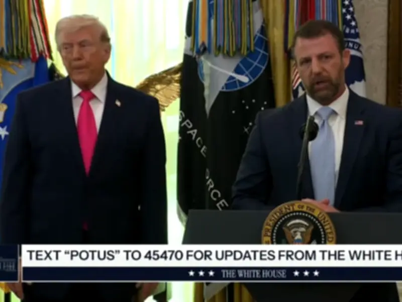 Markwayne Mullin asume como secretario de Seguridad Nacional de Estados Unidos