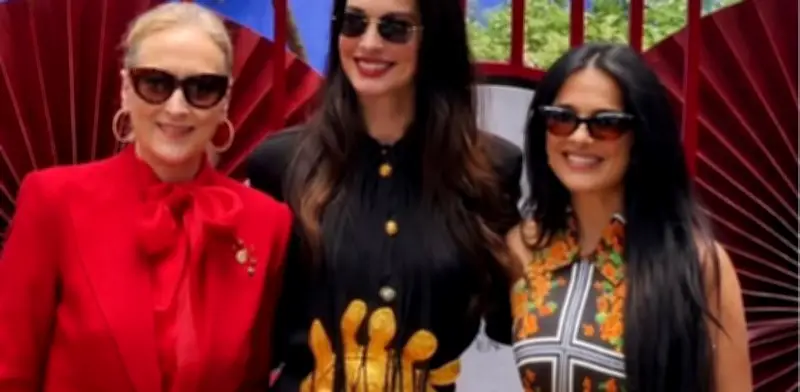 Martha Debayle genera polémica con vestido de Carolina Herrera en estreno de El Diablo Viste a la Moda 2