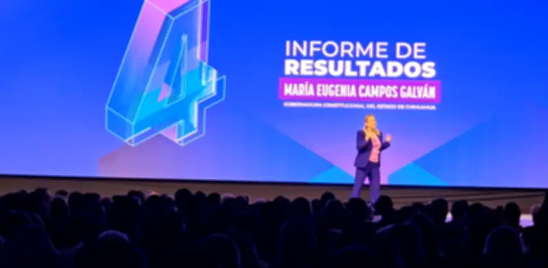 Maru Campos rinde Cuarto Informe en Chihuahua: 'El estado no se entrega'