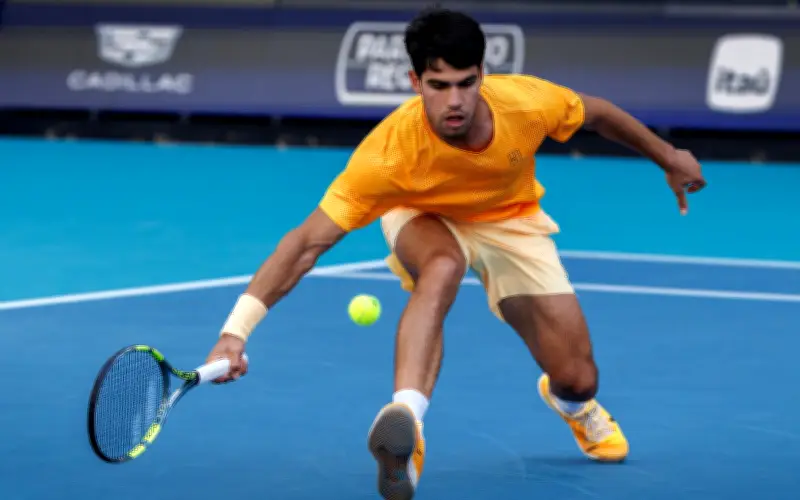 Masters de Miami: Alcaraz y favoritos caen en una jornada llena de sorpresas