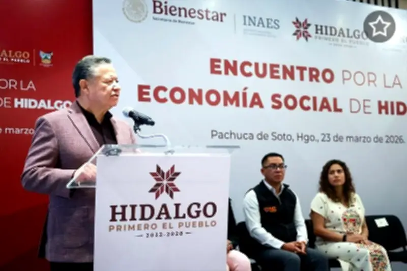 Menchaca Impulsa Economía Social y Cooperativas en Hidalgo para Desarrollo Regional